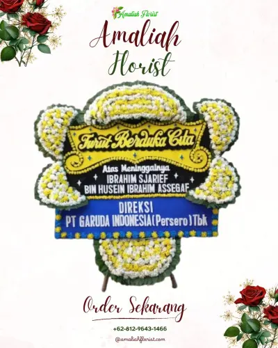 Papan Bunga Duka di 27 Ilir